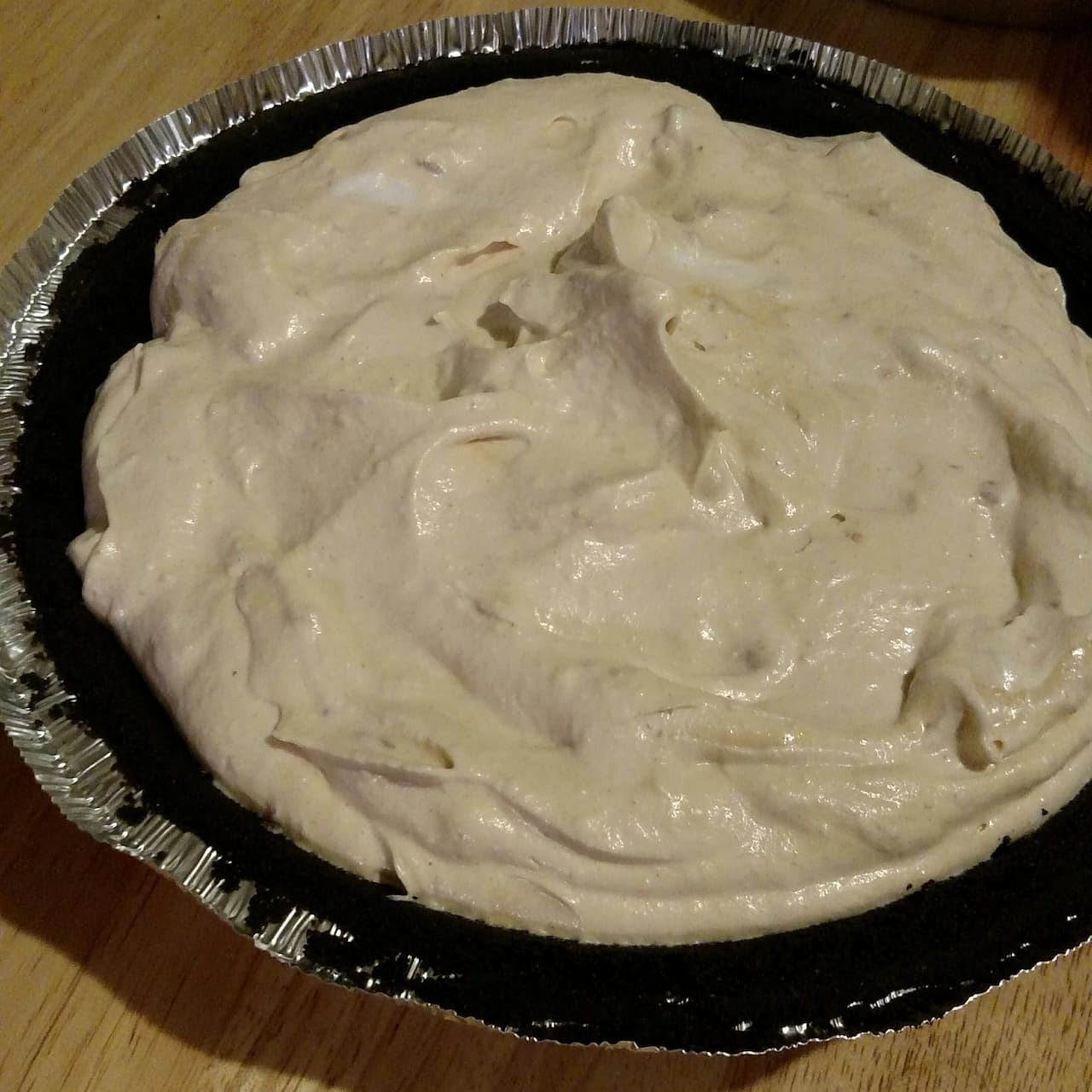 peanut butter pie with oreo crust